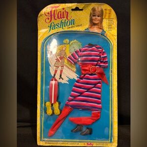 VTG Totsy Flair Fashion outfit skate board 11.5" dolls, Barbie, Christie & more